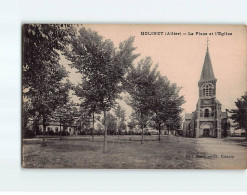 MOLINET : La Place Et L'Eglise - Très Bon état - Other & Unclassified