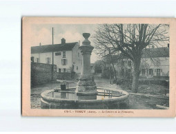 TORCY : Le Centre Et La Fontaine - état - Otros & Sin Clasificación