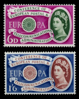 GROSSBRITANNIEN 1960 Nr 341-342 Postfrisch X6A4576 - Unused Stamps