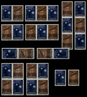 LIECHTENSTEIN 1957 Nr SZd1-SZd4-WZd1-WZd4 Und 4B Postfrisch X6A8C96 - Unused Stamps