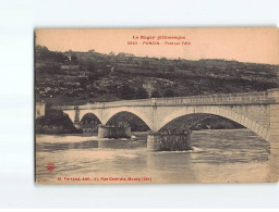 PONCIN : Pont Sur L'Ain - Très Bon état - Ohne Zuordnung