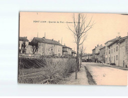 PONT D'AIN : Quartier Du Port, Avenue De Lyon - Très Bon état - Zonder Classificatie