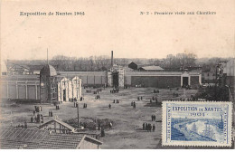 Exposition De NANTES 1904 - Première Visite Aux Chantiers - Très Bon état - Nantes