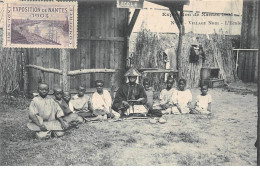 Exposition De NANTES 1904 - Village Noir - L'Ecole - Très Bon état - Nantes