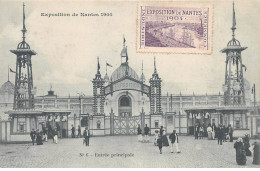 Exposition De NANTES 1904 - Entrée Principale - Très Bon état - Nantes