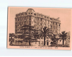 NICE : Hôtel Albert 1er, Sur La Mer Et Les Jardins - Très Bon état - Cafés, Hôtels, Restaurants