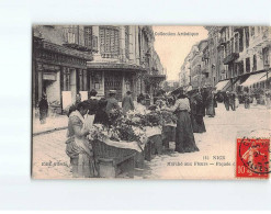 NICE : Marché Aux Fleurs, Façade De L'Opéra - Très Bon état - Marchés, Fêtes