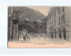 SAINT MARTIN VESUBIE : Place De La Mairie, Avenue Félix-Faure - Très Bon état - Saint-Martin-Vésubie