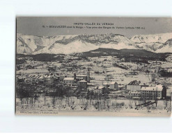 BEAUVEZER : Vue Prise Des Berges Du Verdon, Sous La Neige - Très Bon état - Andere & Zonder Classificatie