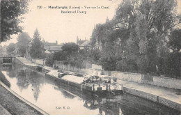MONTARGIS - Vue Sur Le Canal - Boulevard Durzy - Très Bon état - Montargis