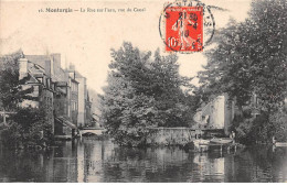 MONTARGIS - La Rue Sur L'eau, Vue Du Canal - Très Bon état - Montargis