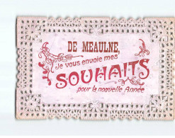 MEAULINE : Carte Souvenir De Nouvelle Année - Très Bon état - Andere & Zonder Classificatie