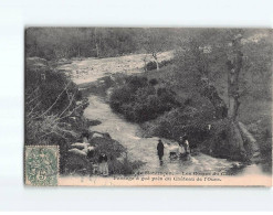 Environs De MONTLUCON : Les Gorges Du Cher, Passage à Gué Près Du Château De L'Ours - état - Montlucon