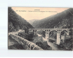 La Cadène, Quelques Tournant Très Dangereux De La Route Et Le Pont - Très Bon état - Sonstige & Ohne Zuordnung