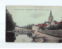 LES RICEYS : L'Eglise Et Le Pont De La Laignes - Très Bon état - Les Riceys