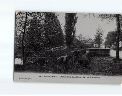 ARCIS SUR AUBE : L'Allée De La Verdille Et La Rue De Chalons - état - Arcis Sur Aube