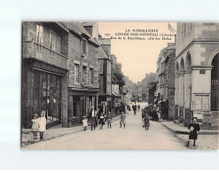 CONDE SUR NOIREAU : Rue De La République, Côté Des Halles - Très Bon état - Other & Unclassified