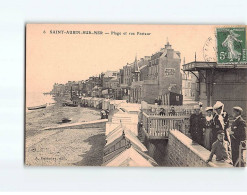 SAINT AUBIN : Plage Et Rue Pasteur - Très Bon état - Saint Aubin