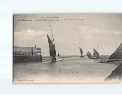 ILE D'OLERON : Le Château, Barques D'Ostréiculteurs Revenant Des Concessions Du Port - Très Bon état - Ile D'Oléron