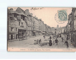 LISIEUX : Le Marché Aux Légumes, Place Gambetta - Très Bon état - Lisieux