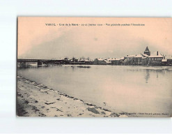 WARCQ : Crue De La Meuse, Janvier 1910, Vue Générale Pendant L'inondation - Très Bon état - Autres & Non Classés