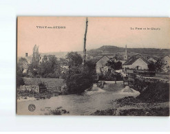 VILLY EN AUXOIS : Le Pont Et Le Glacis - Très Bon état - Otros & Sin Clasificación