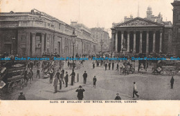 R088508 Bank Of England And Royal Exchange. London - Andere & Zonder Classificatie