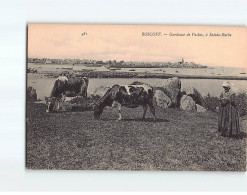 ROSCOFF : Gardeuse De Vaches, à Sainte-Barbe - Très Bon état - Roscoff