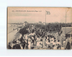 CHATELAILLON : Boulevard De La Plage - état - Châtelaillon-Plage