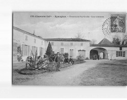 EPARGNES : Domaine De Puy-Gaudin, Cour Intérieure - état - Andere & Zonder Classificatie