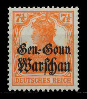 BES 1WK D-POST IN POLEN Nr 9c Postfrisch X7747C6 - Occupazione 1914 – 18