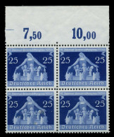 3. REICH 1936 Nr 620 Postfrisch VIERERBLOCK ORA X77D43E - Nuevos