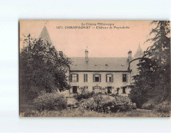 CHAMPAGNAT : Château De Peyrudette - état - Other & Unclassified