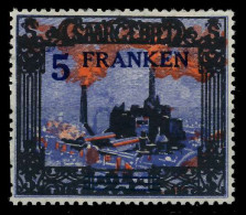 SAARGEBIET LANDS.BILD Nr 83A Postfrisch X788612 - Unused Stamps