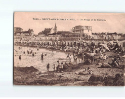 SAINT QUAY PORTRIEUX : La Plage Et Le Casino - Très Bon état - Saint-Quay-Portrieux