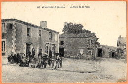 CPA 85 VENANSAULT Vendée - Un Coin De La Place (commerce) - Other & Unclassified