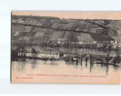 Vue Sur Grande-Ile Et Le Bout De Giverny, Pendant Les Inondations - Très Bon état - Sonstige & Ohne Zuordnung