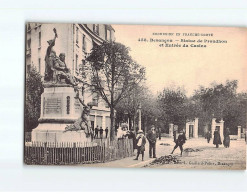 BESANCON : Statue De Proudhon Et Entrée Du Casino - Très Bon état - Besancon