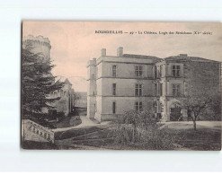 BOURDEILLES : Le Château, Logis Des Sénéchaux - Très Bon état - Andere & Zonder Classificatie