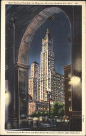 11322588 New_York_City Transportation Building And Woolworth Building At Night - Altri & Non Classificati