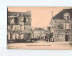 CARHAIX : Place De La Mairie Et Place D'Aiguillon - Très Bon état - Carhaix-Plouguer