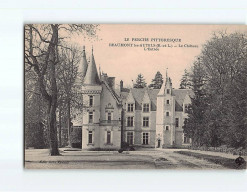 BEAUMONT LES AUTELS : Le Château, L'Entrée - état - Altri & Non Classificati