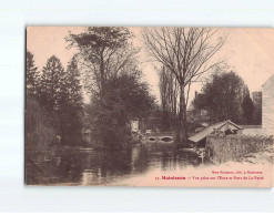 MAINTENON : Vue Prise Sur L'Eure Et Pont De La Ferté - Très Bon état - Maintenon