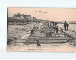 SAINT MALO : Le Fort National Et Les Parcs à Homards - Très Bon état - Saint Malo