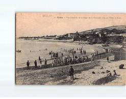 CETTE : Vue Générale De La Plage De La Corniche Avec Ces Villas Et Cafés - état - Sete (Cette)