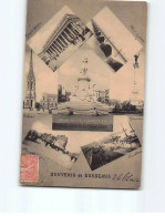 BORDEAUX : Carte Souvenir - Très Bon état - Bordeaux