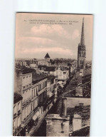 SAINTE FOY LA GRANDE : Rue De La République, Clocher De L'ancienne Tour Des Templiers - Très Bon état - Autres & Non Classés