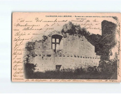 RAUZAN : Ruines De L'ancien Château, Cour Intérieure - état - Autres & Non Classés