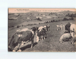 Environs De Saint-Laurent Du Jura, Un Beau Troupeau Jurassien - Très Bon état - Otros & Sin Clasificación