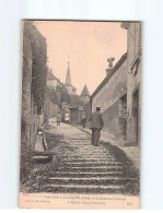 SALINS LES BAINS : L'Escalier D'Arçon, L'Eglise Saint-Anatoile - Très Bon état - Autres & Non Classés